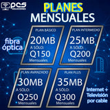 Planes mensuales de datos