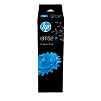 Tinta hp GT52 cian