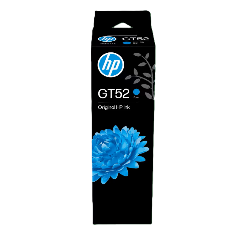 Tinta hp GT52 cian