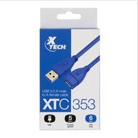 XTC353 USB 3.0 de masculino a femenino