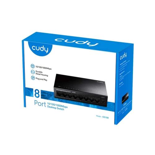 Switch de escritorio/pared Cudy GS108