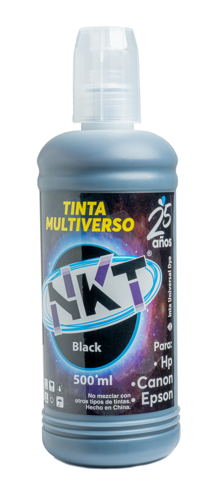 Tinta NKT de color negro