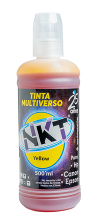 Tinta NKT color amarillo