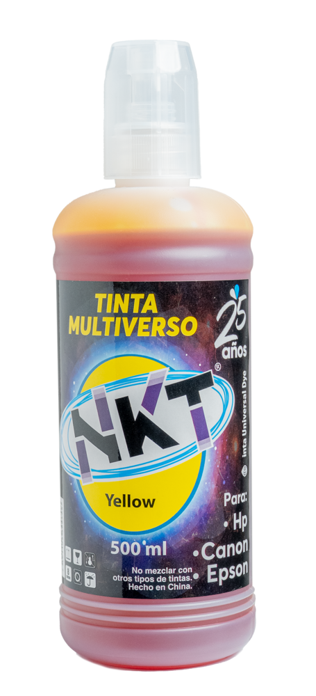 Tinta NKT color amarillo
