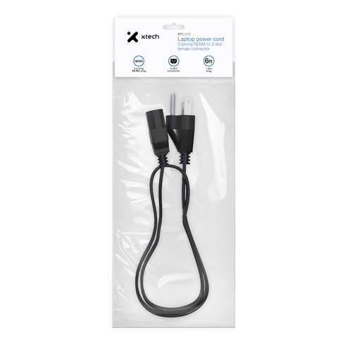 xtech XTC-210 laptop power cord