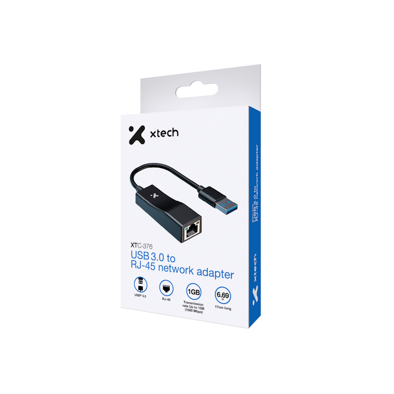 xtech XTC-376 USB RJ-45 network adapter