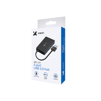 Concentrador USB 3.0 de 4 puertos XTC-391 Xtech