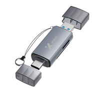 XTECH XTC-581 2 en 1 USB-C/USB