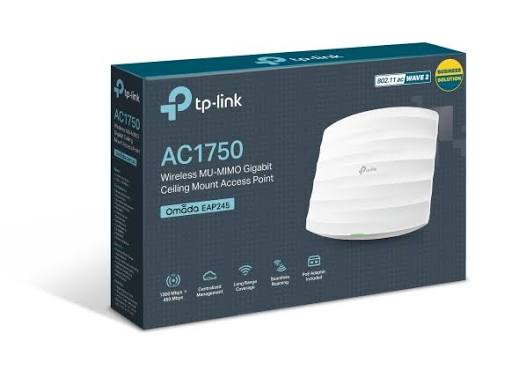 Punto de acceso wifi de doble banda para techos o paredes TP link