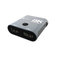 xtech XHA-440 8k HDMI 2-port Bidirectional switch 2 puertos