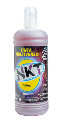 Tinta NKT de color amarillo