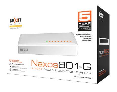 Switch de escritorio Nexxt Naxos 801-G