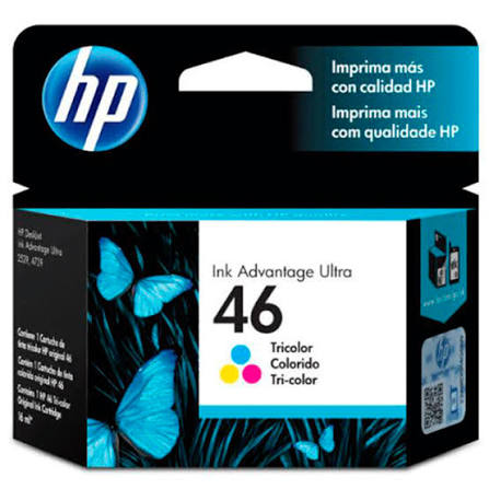 Cartucho HP 46 Tricolor