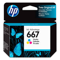 Cartucho HP 667 Tricolor